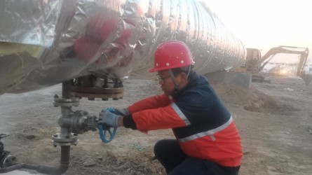 熱電公司:東擴區項目專精特新化工產業孵化基地項目C區熱力管網首次送汽成功